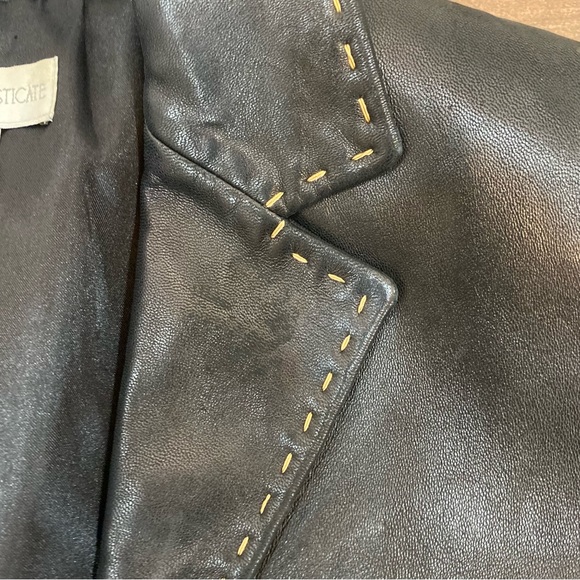 Genuine leather coat - Picture 6 of 10